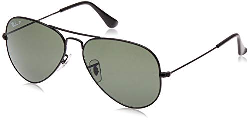 Óculos de sol para Homem RAYBAN Aviator Preto para Nautica Ray-Ban - Óculos de sol - aviator, metal, preto, prateado