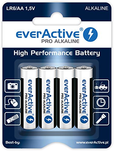 Pilhas Everactive Pro Alkaline Lr6 Aa (Recondicionado Como Novo) EVERACTIVE - Baterias de uso geral - alkaline, aa, 1,5v, recondicionado