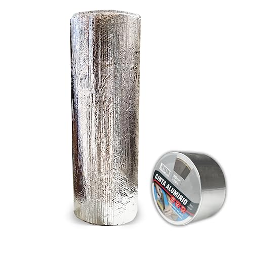 Isolamento Térmico Reflexivo de Alumínio e Bolhas 1X5 M MUNTRADE - Isolamento - alumínio, bolhas, polietileno, alta capacidade de isolamento térmico