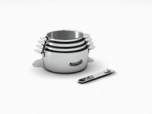 Conjunto de Panelas KITCHEN FUN Move On (4 peças) KITCHEN FUN BY BEKA - Panelas de molho - panelas, antiaderente, fácil de limpar, 4 peças