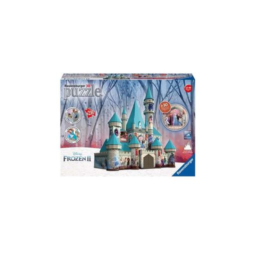 Puzzle RAVENSBURGER 3D (Idade Mínima Recomendada: 7 anos - 216 peças) Ravensburger - Quebra-cabeças de encaixar - madeira, 216 peças, castelo de gelo, 3D