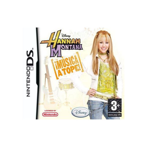 Jogo Nintendo Ds Hannah Montana: ¡Música A Tope! Nintendo - Software de jogos de vídeo - música, competição, hannah montana, Miley