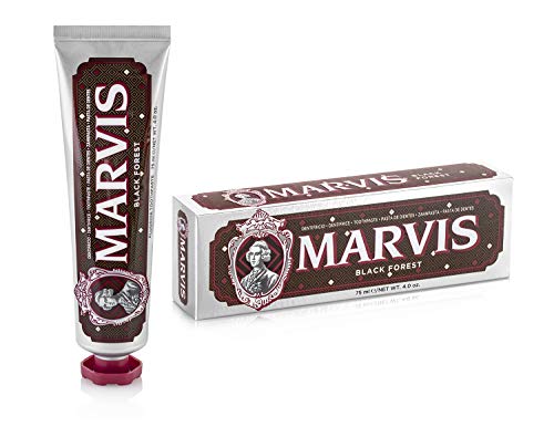 Pasta de Dentes MARVIS Black Forest Chocolate (75 ml) Marvis - Pasta de dentes - 75 ml, naturais, suave, crianças
