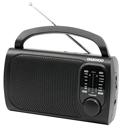 Rádio DAEWOO DRP-19 (Preto - Digital - FM/AM) Daewoo - Áudio - preto, digital, fm/am