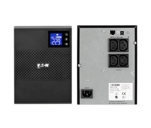 Ups Eaton 5SC500i 500VA 4AC outlets Montagem em Rack/Torre Eaton - Ups - 500va, 4AC outlets, montagem rack/torre