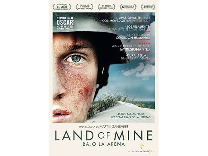 DVD Bajo La Arena (Edição em Espanhol) KARMA FILMS - Dvds e vídeos - dvd, bajo la arena, edição em espanhol, segunda guerra mundial, jóvenes soldados alemanes, sargento danés