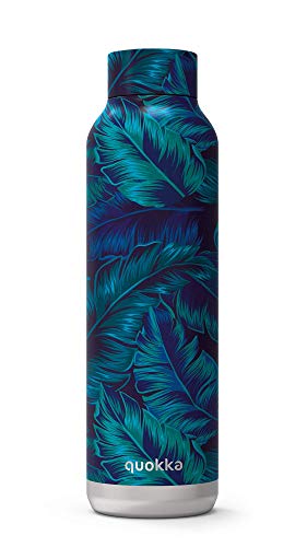 Garrafa QUOKKA Solid Deep Jungle Azul 630ml Quokka - Utensílios de mesa - garrafa, quokka, solid, deep jungle, azul, 630ml