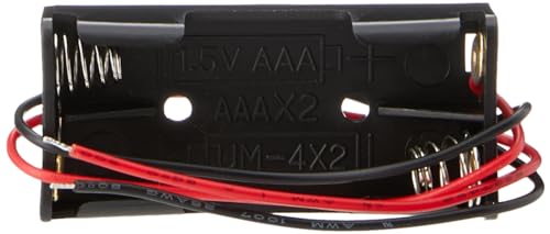 Porta-Bateria DH PORTAPILAS AAA 2XR03 (2 pilhas) ElectroDH - Baterias - bateria, AAA, 2 pilhas