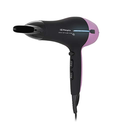 Secador de Cabelo Orbegozo SE-2320 (2200 W - 2 Níveis de temperatura) Orbegozo - Secadores de cabelo - 2200 W, 3 níveis, temperatura, difusor