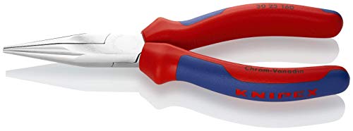 Knipex 30 25 160 alicate Alicates de pontas compridas KNIPEX - Alicates - ferro, 5 cm, 25 mm, azul vermelho