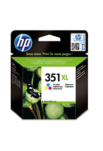 Tinteiro HP 351XL Original Ciano, Magenta, Amarelo - C2H72AE HP - Cartuchos de toner e jato de tinta - ciano, magenta, amarelo, hp deskjet, photasmart, officejet