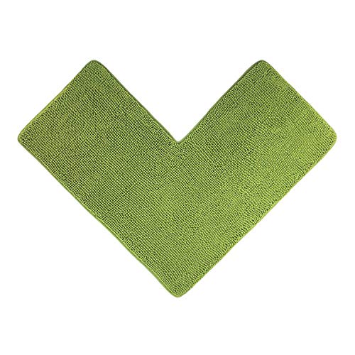 Tapete de Banho WOHN DIRECT 01-0013 Verde Pedrini GmbH - Tapetes de banho - microfibras, macio, suave, fácil de limpar