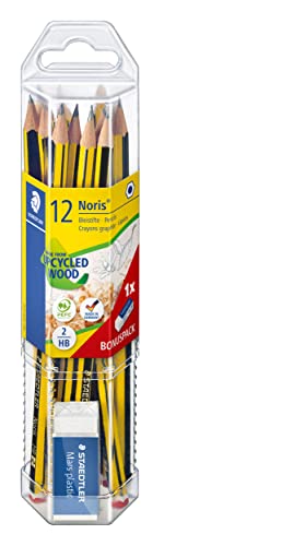 Lápis de Carvão STAEDTLER (Multicor - 12 Tabletas) Staedtler - Lápis - multicor, 12 tabletas, traço médio, hexagonal