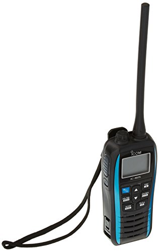 Walkie Talkie ICOM IC-M25 Azul (16 Canais - Até 8 Km - Até 12h) ICOM - Rádios bidirecionais - walkie-talkie, icom ic-m25 azul, 16 canais, 8 km, 12h, bateria lítio, antena interna, antena externa, saída áudio, função flutuante