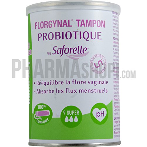 Tampons de higiene femenina SAFERELL FLORGYNAL (1 unidad) Saforelle - Produtos de higiene feminina - higiene feminina, tampon, unidade