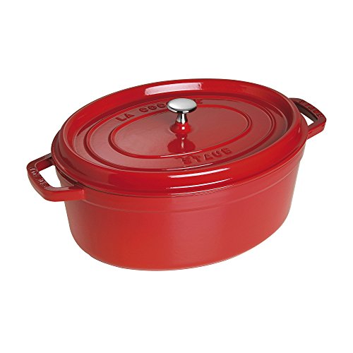 Caçarola Oval STABU Vermelho (33cm - Alumínio) STAUB - Fornos holandeses - alumínio, 33cm, vermelho