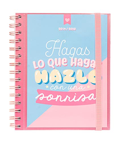 Agenda Escolar ERIK EDITORES Semanal (A4 - 2019/2020 - 2 anos - Azul) ERIK - Calendários, organizadores e planejadores - a4, 2019-2020, 2 anos, vista semanal, elástico