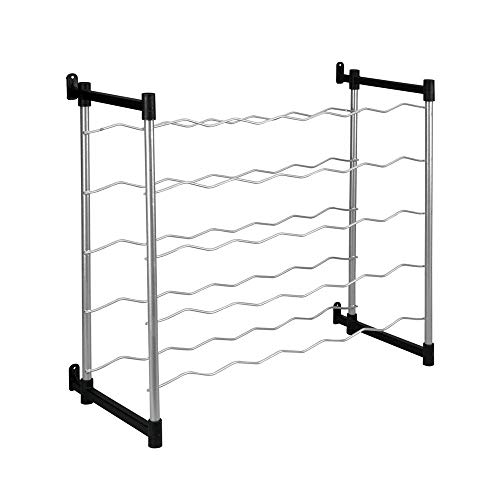 Estante de Vinho METALTEX Barolo (30 Garrafas - Preto) Metaltex - Suportes para vinhos - 30 garrafas, preto