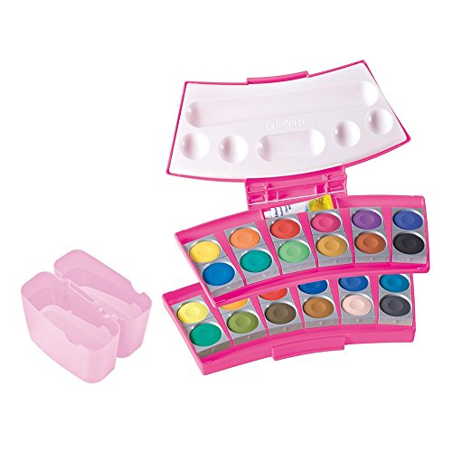 Conjunto de Tinta e Pincel PELIKAN Pro Color Pelikan - Tinta - tinta, pincel, pro color, água, cores