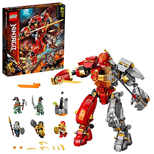 LEGO NINJAGO - Mech Pedra de Fogo (Idade Mínima: 7) LEGO - Blocos de encaixe - lego, ninjago, mech, pedra de fogo, idade mínima