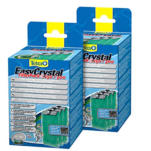 Tetra EasyCrystal Filterpack C 250/300 Tetra - Filtros de água em linha - filtro, cartucho, 250/300, 9L