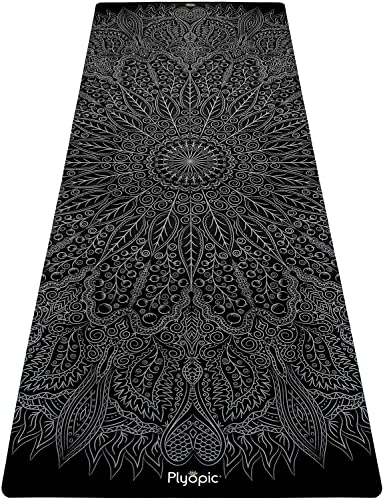 Tapete de Ioga PLYOPIC 100% Algodão (80 x 180 cm) Plyopic - Tapetes de yoga e pilates - 100% algodão, 80 x 180 cm, biodegradável, sustentável