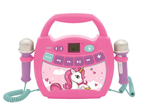 Leitor de Livros LEXIBOOK Karaoké Unicornio Lexibook - Sistemas de karaokê - leitor de livros, karaoke, unicórnio