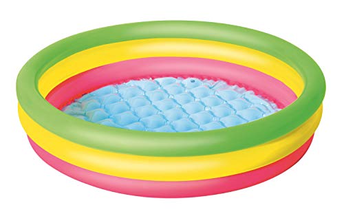 Piscina Insuflável BESTWAY Summer (Rosa - Poliéster - 101x51x25cm) Bestway - Piscinas - insuflável, almofada, circular, poliéster