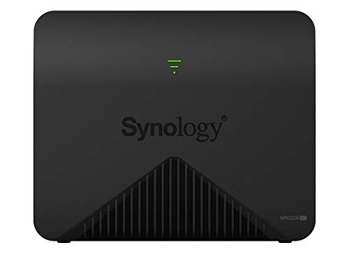 Router Wi-Fi SYNOLOGY MR2200AC (AC2600 - 800 + 1733 Mbps) Synology - Pontes e roteadores - ac2600, 800 mbps, 1733 mbps