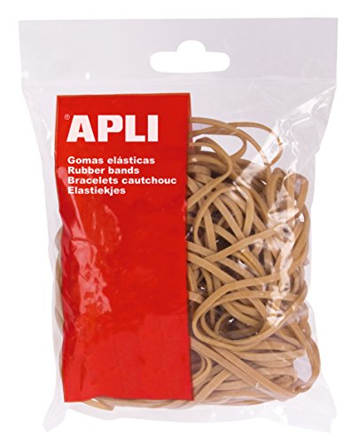 Apli Elásticos de 12 cm (100 Unidades) APLI - Elásticos - elásticos, 1,2 cm, 100 unidades