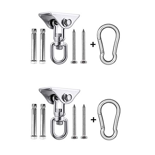 Suporte de Teto para Redes SUS304 | Aço Inoxidável - Prateado Manufacturer - Peças de reposição para cadeira de pendurar - aço inoxidável, prateado, suporte teto