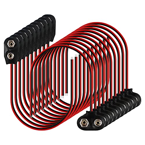 Conjunto de 40 Conectores para Pilhas 9V (Recondicionado Como Novo) YUEYUAN - Terminais e conectores de fio - conjunto, conectores, pilhas 9v, recondicionado