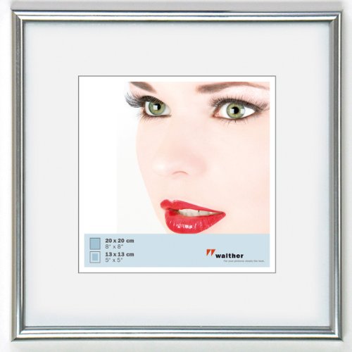 Moldura WALTHER DESIGN KS220H (Prateado - 20 x 30 cm) Walther - Porta-retratos - plástico, 20 x 30 cm, quadrado, 19 mm