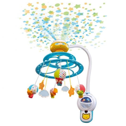 Projetor VTECH Baby Night Stars (Idade Mínima: 0) VTech - Móbiles para bebê - luzes coloridas, sons divertidos, temporizador, gravador