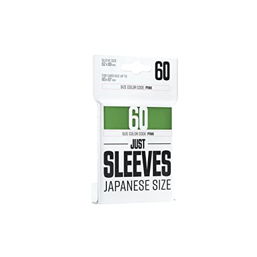 Sleeve de Cartas ASMODEE Just Sleeves (Compatibilidade: 52x89 mm) Just Sleeves - Jogos de cartas - compatibilidade, 52x89 mm, 100 folhas, acolchoado