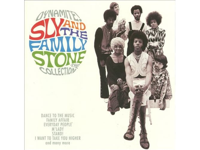 CD Sly And The Family Stone - Dynamite! (1 CDs) Sony - Música e gravações de som - reedição, soul, funk, álbum clássico