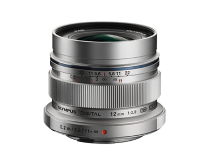 Objetiva OLYMPUS M.Zuiko Digital ED 12mm F2 Olympus - Lentes de câmera - 12mm, f/2, estabilizador