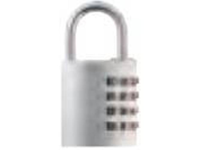 Cadeado de Bicicleta ABUS 145-AB | Prateado, Branco ABUS - Fechaduras e chaves - cadeado, bicicleta, abrus, prateado, branco, resistente