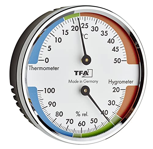 Termómetro de Interior TFA-DOSTMANN 45.2040.42 TFA-Dostmann - Previsores do tempo e estações - branco, plástico, resistente à água