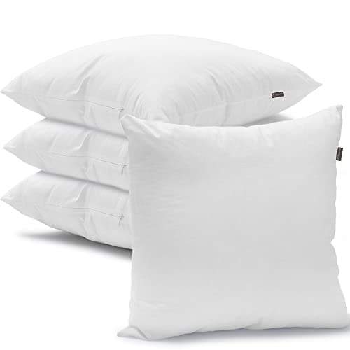 Almofadas Flowen 4 Unidades (Branco - Espuma) FBC - Material de enchimento e acolchoamento - espuma, branco, 4 unidades