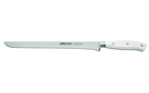 Faca de Presunto Arcos Riviera Blanc 231024 - 25cm Arcos - Facas de cozinha - faca, presunto, arcos, riviera, blanc, aço inoxidável, antiaderente, lâmina, 2,5cm
