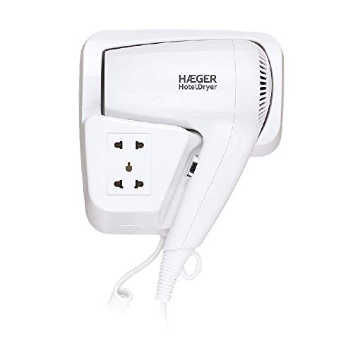 Secador de Cabelo HAEGER HOTEL DRYER (1200 W) HAEGER - Secadores de cabelo - 1200 W, hotel dryer, durável