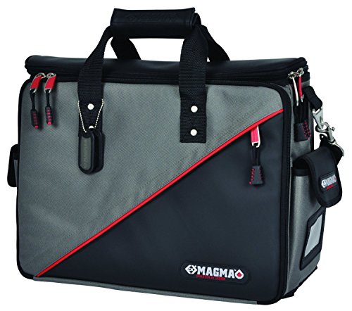 Mala de Ferramentas CK 264110 (Verde - 25.5x17.5x10cm) C.K TOOLS - Bolsas para ferramentas - verde, poliéster, bolso central, 50 bolsos