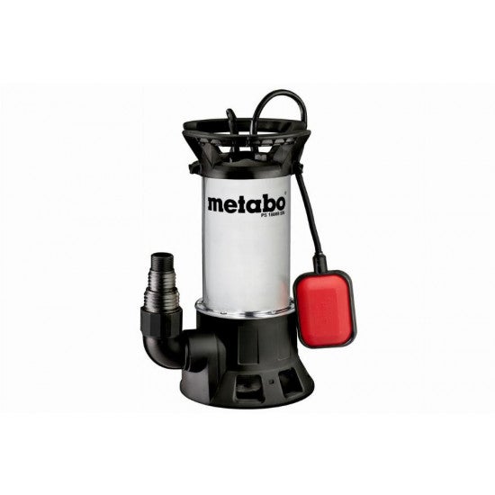 Bomba de Água METABO PS 18000 SN (1800 W - 3500 l/h) metabo - Bombas de hardware - 3500 l/h, 1800 W, aço inoxidável, preto