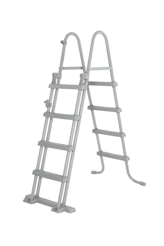 Bestway Ladder for Pool 48´/1.22m Reclinable and Safe Bestway - Acessórios para piscina e spa - seguro, 48 polegadas, reclinável, robusto