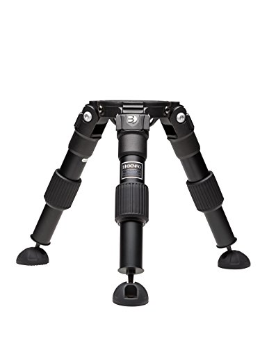 Tripé BENRO Video Hi Hat (Aluminio - Altura Máxima: 100 cm) Benro - Peças e acessórios para câmeras - 100 cm, alumínio, 7,5 kg, preto