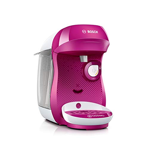 Máquina de Café de Cápsulas BOSCH TAS1001 Branco/Rosa Bosch - Máquinas de café espresso - cápsulas, branco, rosa