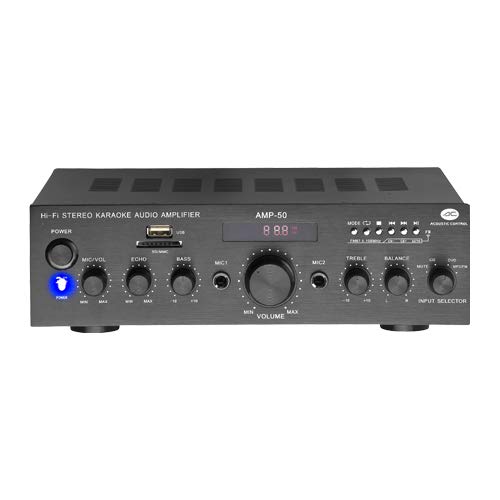 Amplificador Portátil Acoustic Control Amp 50 Acoustic Control - Amplificadores de áudio - portátil, acústico, 25W, preto