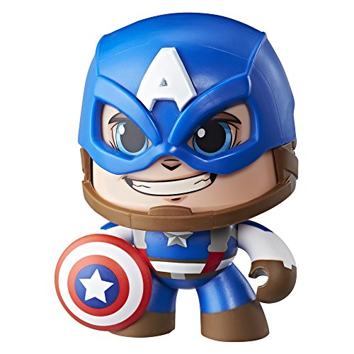 Figura HASBRO Mighty Muggs Captain America Mighty Muggs - Bonecos de ação e brinquedo - figura, vinil, coleção, capitão américa