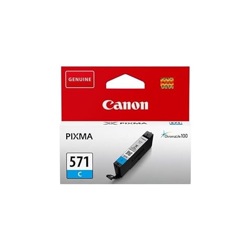 Tinteiro CANON CLI-571 C - 0896B001 Preto Canon - Cartuchos de toner e jato de tinta - canon, ciano, pixma mg5750, pixma mg6850, pixma mg7750